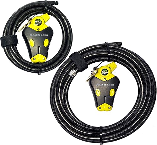 Vista 16 de Master Lock 8413 Python - Cerraduras de cable (Maestra)