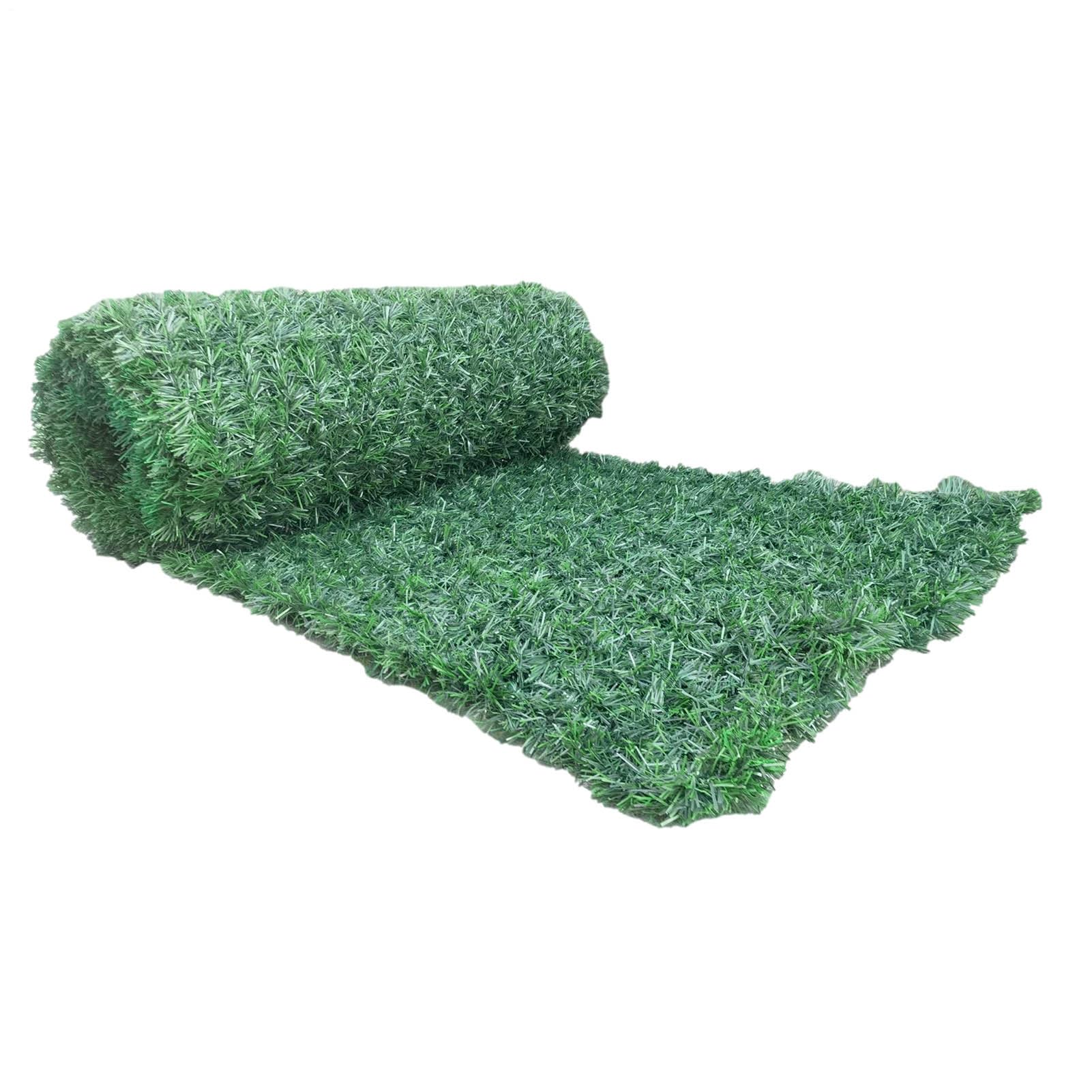 Schermo di artificiale Green Ivy Recinzioni Screen Guardrail Covers | 0,5 x 2 m Schermata per la privacy artificiale Ivy Recinzione per la privacy Decorazione per fondale da parete Balcone