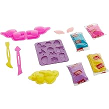 Crafy Game Dough Set Magic Unicorn 4X50Gr Finger Dough 11 Pieces