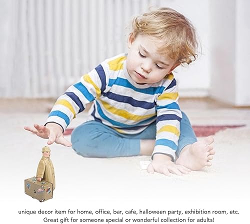 Miniatura 5 de Juguete de cuerda para arriba, juguete de viaje que camina nostálgico, retro, juguete de relojería para adultos, colección de hojalata, juguete de