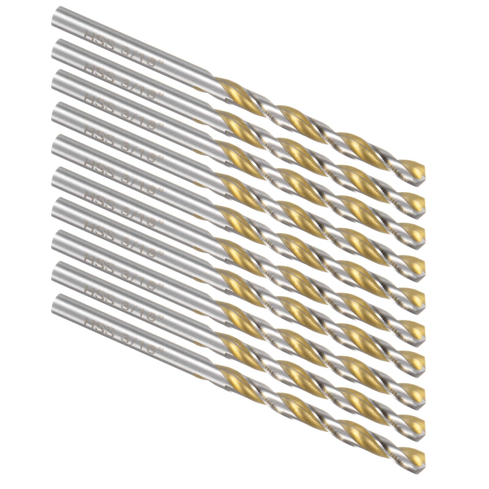 Kozelo 10Pcs Twist Drill Bit