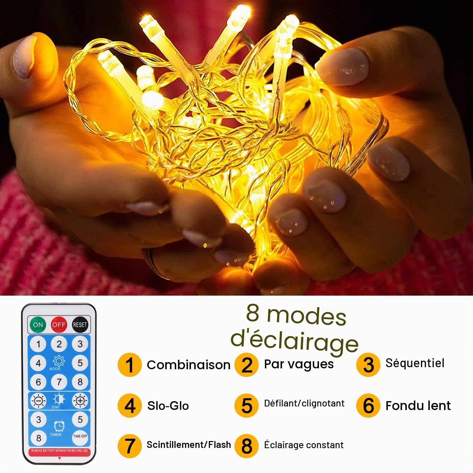 Solaire Lumières de Glace de Noël, 10M 336 LEDs Rideaux Lumières avec Télécommande 56Pcs 8 Modes Étanche Rideau Cascade Lumineux de Noël Décoratives Pour Mariage Jardin Patio Fêtes