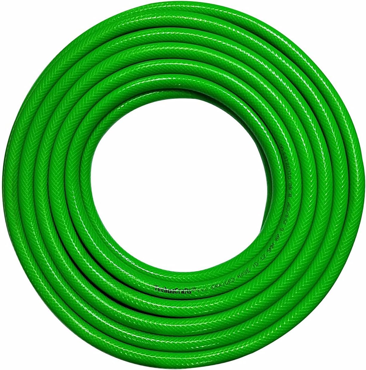 TechnoCrafts PVC Braided Hose for Home & Kitchen 30 Meter (100 feet) 1/2" (0.5 Inch or 12.5mm) Bore Size - 3 Layered Hose Pipe