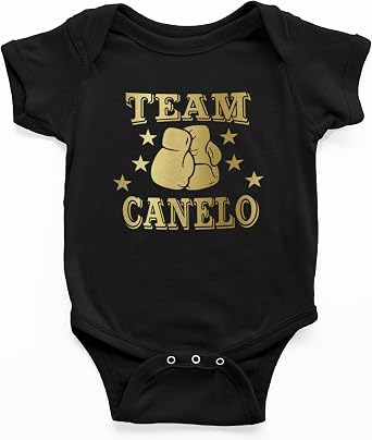 Freedomtees Team Canelo Baby Bodysuit Canelo VS Crawford Fight Bodysuit Newborn Boys or Girls