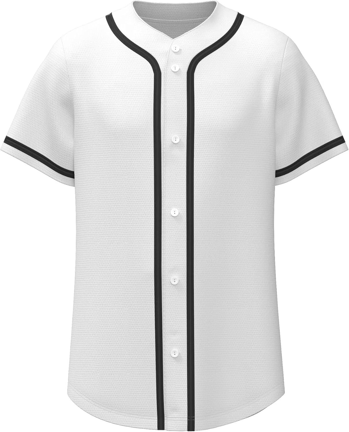 Dolpind Mens Baseball Jersey Button Down Shirts Short Sleeve Hipster Hip Hop Sports Active Team Uniforms