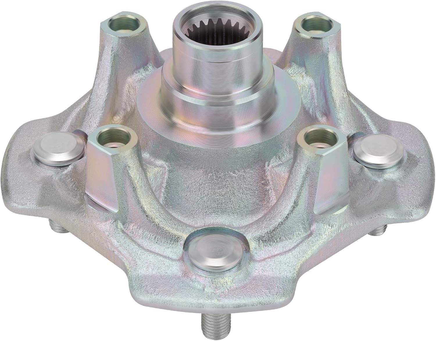 JAVIK Front Wheel Hub Fit for Honda Foreman 500 2005-2013 Rubicon 500 2005-2014 Rincon 680 2006-2023, OEM#44615-HN2-A20 44615-HN2-A60 44615-HN8-J00