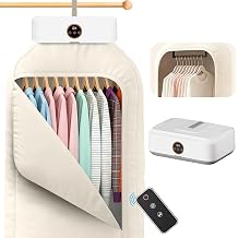 Portable Clothes Dryer Compact Mini Laundry Dryer for with Adjustable Timer Quiet Operation for Apartments RVs and Dorms