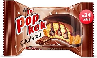 Meat Popcake Chocolate Cake 60 g x 24 Pieces Brown