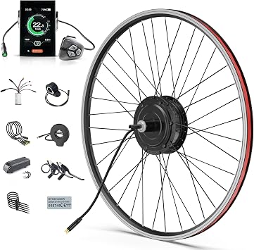 BAFANG Ebike Conversion Kit,G020 48V 500W Rear Hub Motor