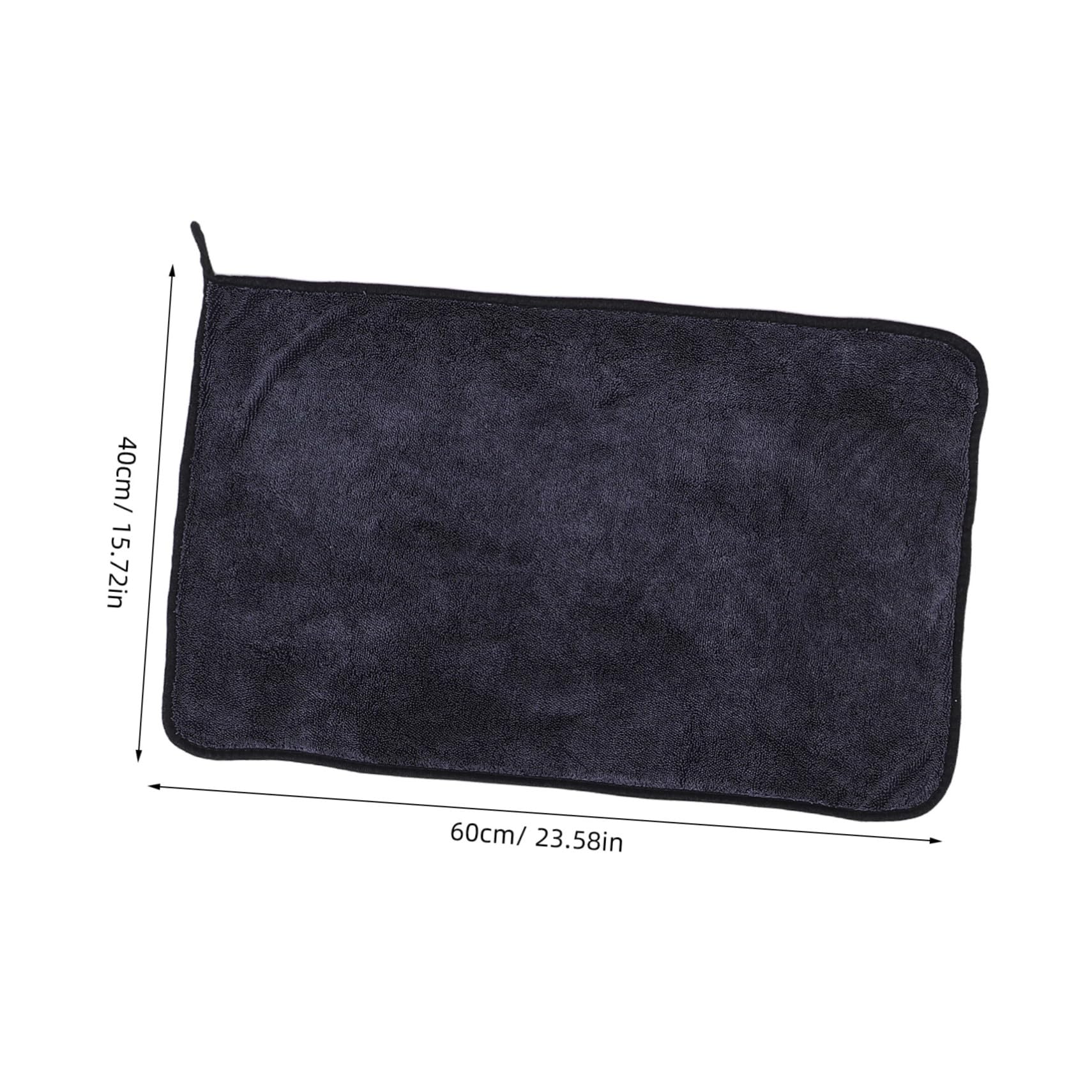 BCOATH 2pcs Dual Sided Car Drying Towels Ultrafine Fiber Absorbent Cleaning Cloth for Car Windows Versatile Auto Wash Rag for Efficient Water Absorption and Quick Drying