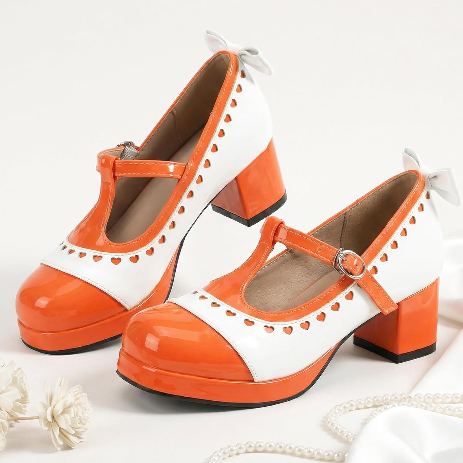 Gicoiz Girls School Mary Jane Lolita Heels
