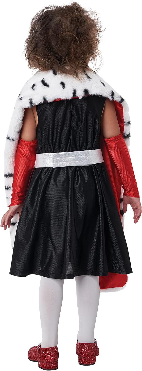 California Costumes, Dalmatian Diva, Toddler Medium (3-4)