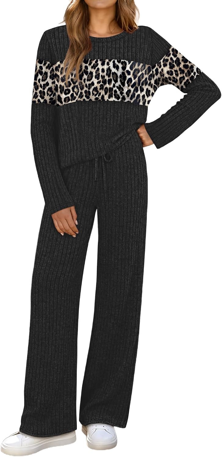 WIHOLL Outfit for Women Set Pants Two Piece Outfits Matching Sets 2026