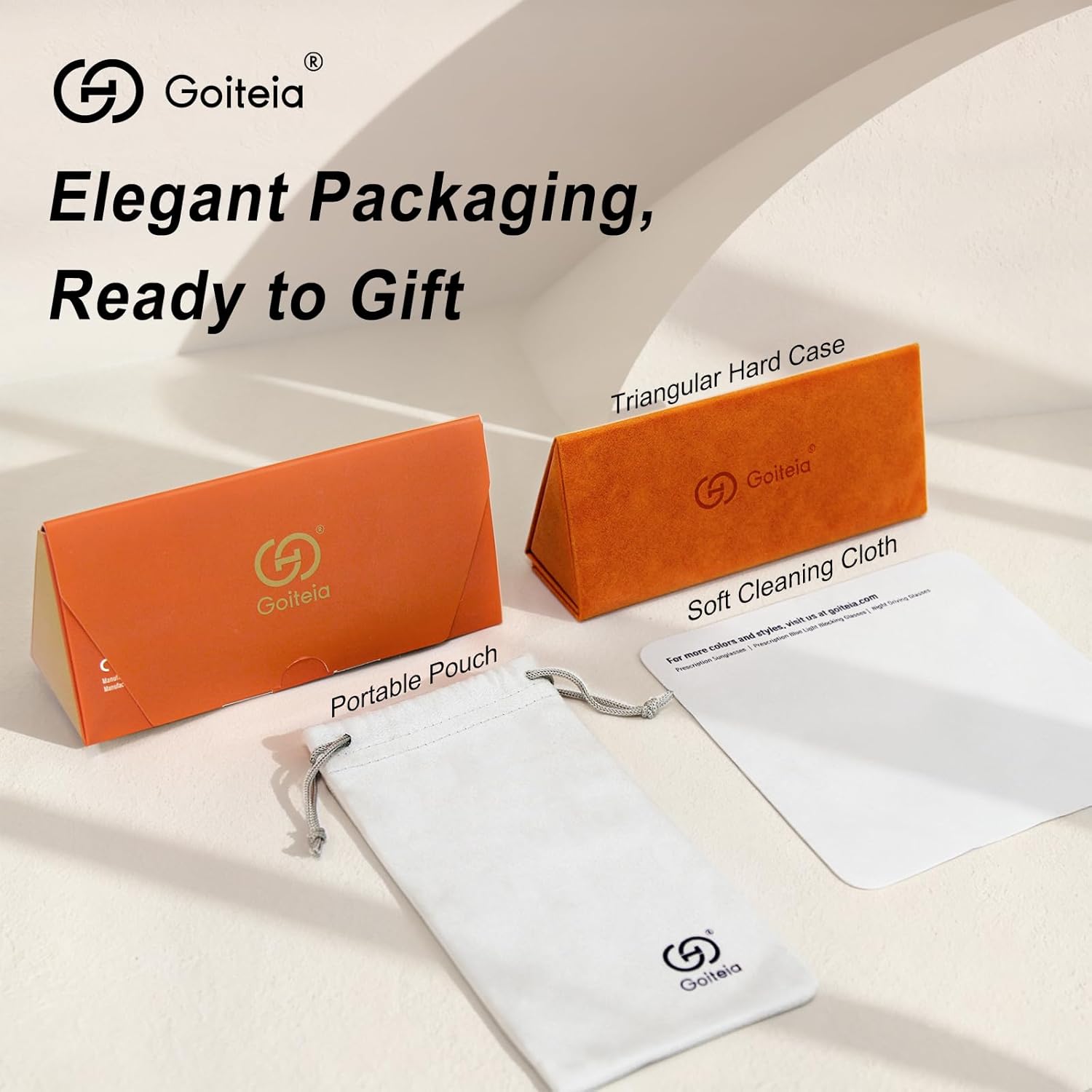 Goiteia FL-Rose Migraine Glasses,Blocks 480–520 nm Light, Light Sensitivity Glasses for Fluorescent LED Glare,Photophobia - Image 7