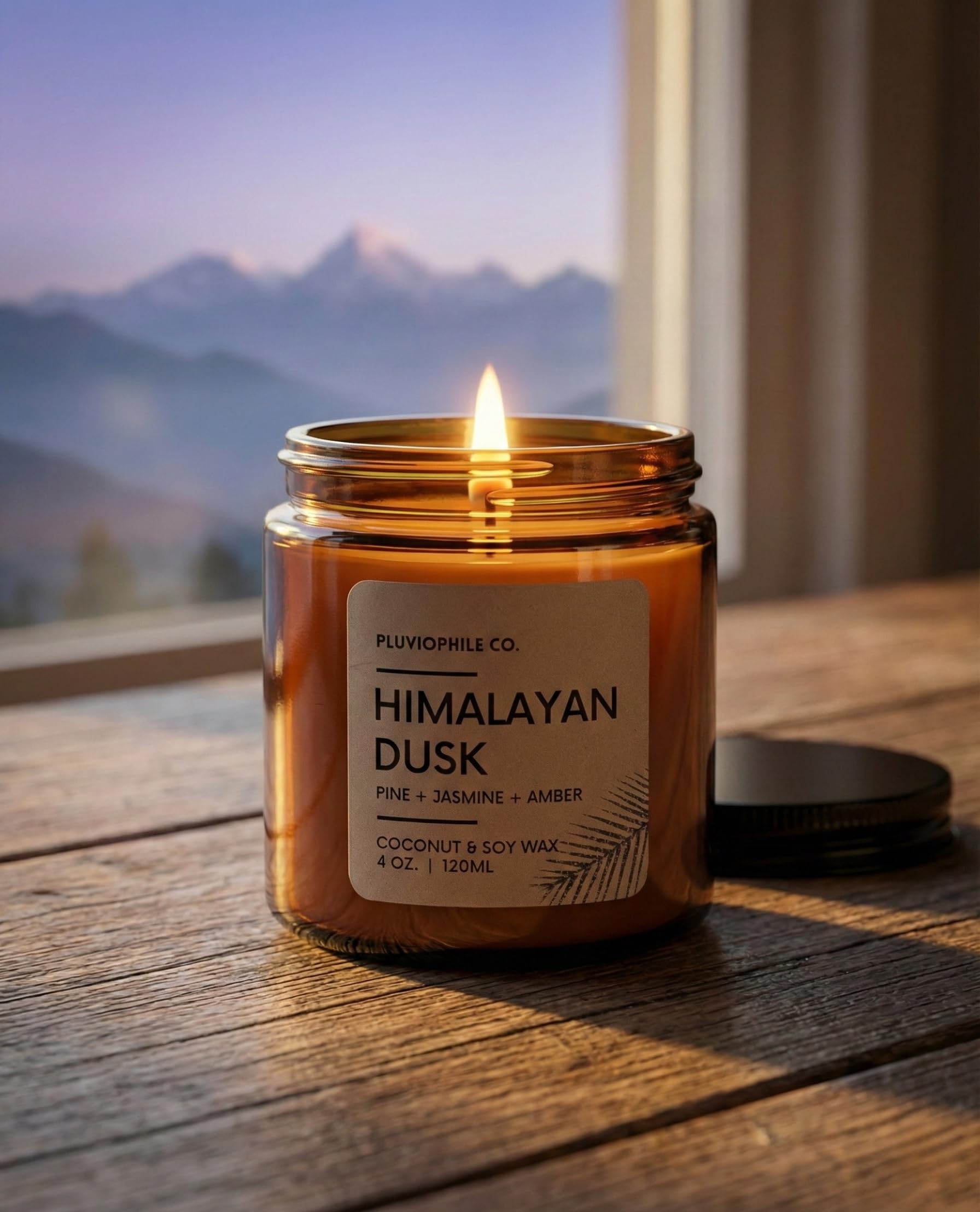 Pluviophile Handpoured Scented Candles Himalayan Dusk