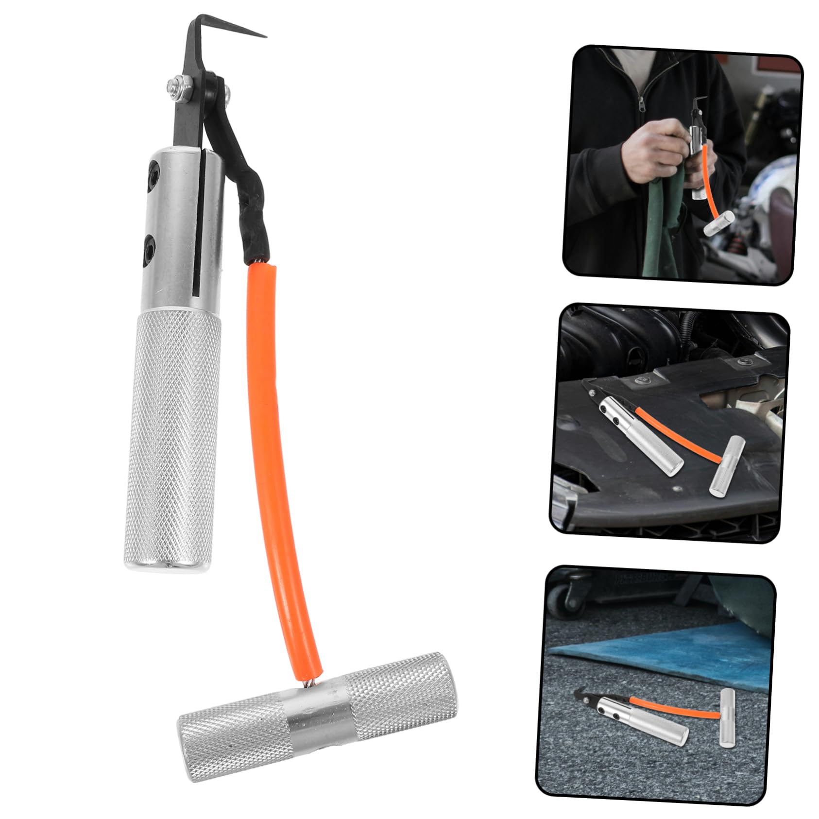 SOLUSTRE 5piezas Herramienta De Extracción De Parabrisas para Automóviles Cortador De Vidrio Resistente Kit De Instalación para Reparación De Cristales y Eliminación