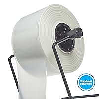 Vista 3 de Hudson Exchange-MOD166505 LDPE Poly Tubing, Mini Roll, 4" W x 1000' L, 2 Mil