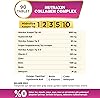 Nutraxin Collagen Complex Tablet | 5 Tip Kolajen (Tip I, II, III, V, X) + Hyalüronik Asit, Elastin, C Vitamini | Şeker ve Gluten İçermez | 90 Tablet