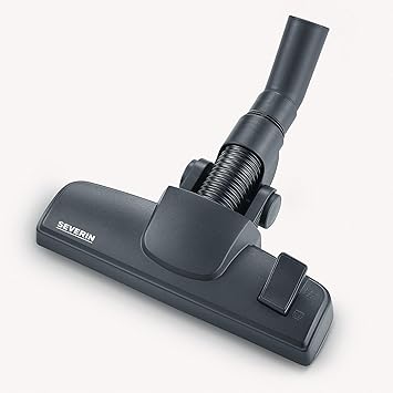 Severin BC 7035, Aspiradora de suelo con bolsa, incluye cabezal para parquet y set de 2 accesorios, S´POWER snowlight, blanco y gris2