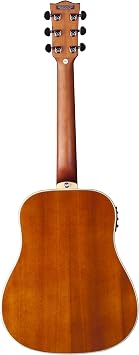 EKO Guitars 06217140 DUO Series Mini Dreadnought Acoustic-Electric Guitar