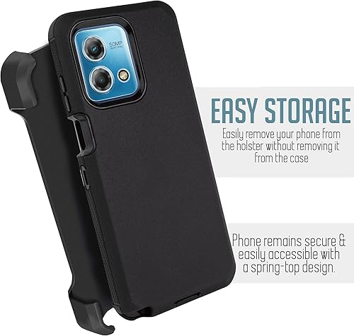 Miniatura 8 de Funda protectora para Moto G Stylus 4G 2023 con protector de pantalla integrado, doble capa protectora a prueba de golpes Motorola G Stylus 4G 2023