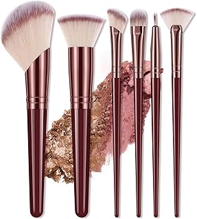 Juego de 6 brochas de maquillaje para maquill...