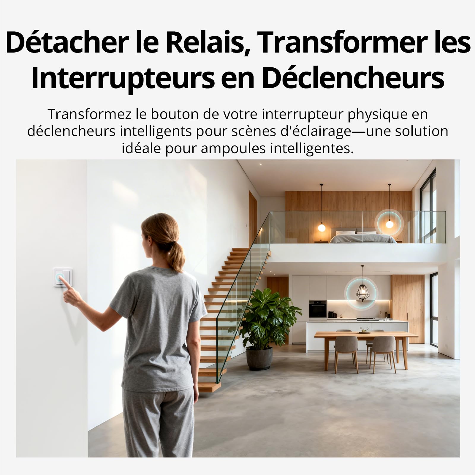 Interrupteur intelligent SONOFF MINI DUO-L Zigbee 3.0 Double canal Pas de fil neutre