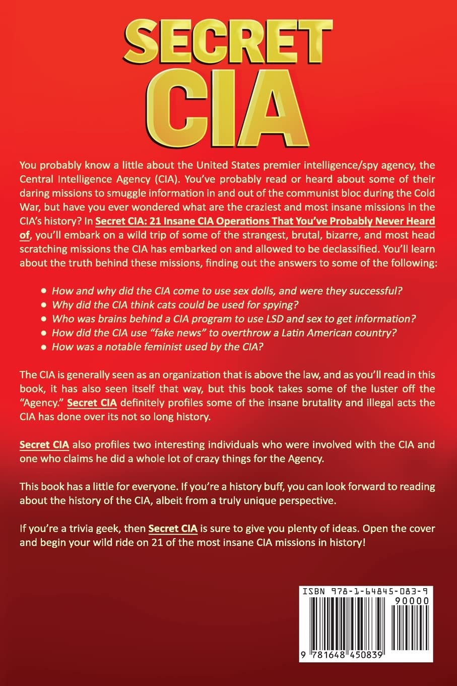 Secret CIA: 21 Insane CIA Operations That You've Nepal | Ubuy Secret CIA: 21 Insane CIA Operations That You've Nepal | Ubuy