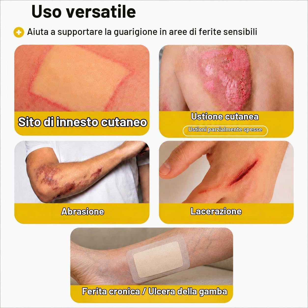 AWD Xeroform Petrolatum - Garza sterile per la cura delle ferite (confezione da 25)