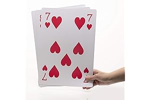 Prextex Jumbo Playing Cards - Giant Playing Cards That Are Fun for All Ages!
