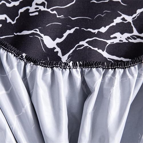 Miniatura 7 de Sábana bajera y funda de almohada, protector de colchón impermeable, funda de colchón suave y transpirable con bolsillo profundo para colchón de 6 a