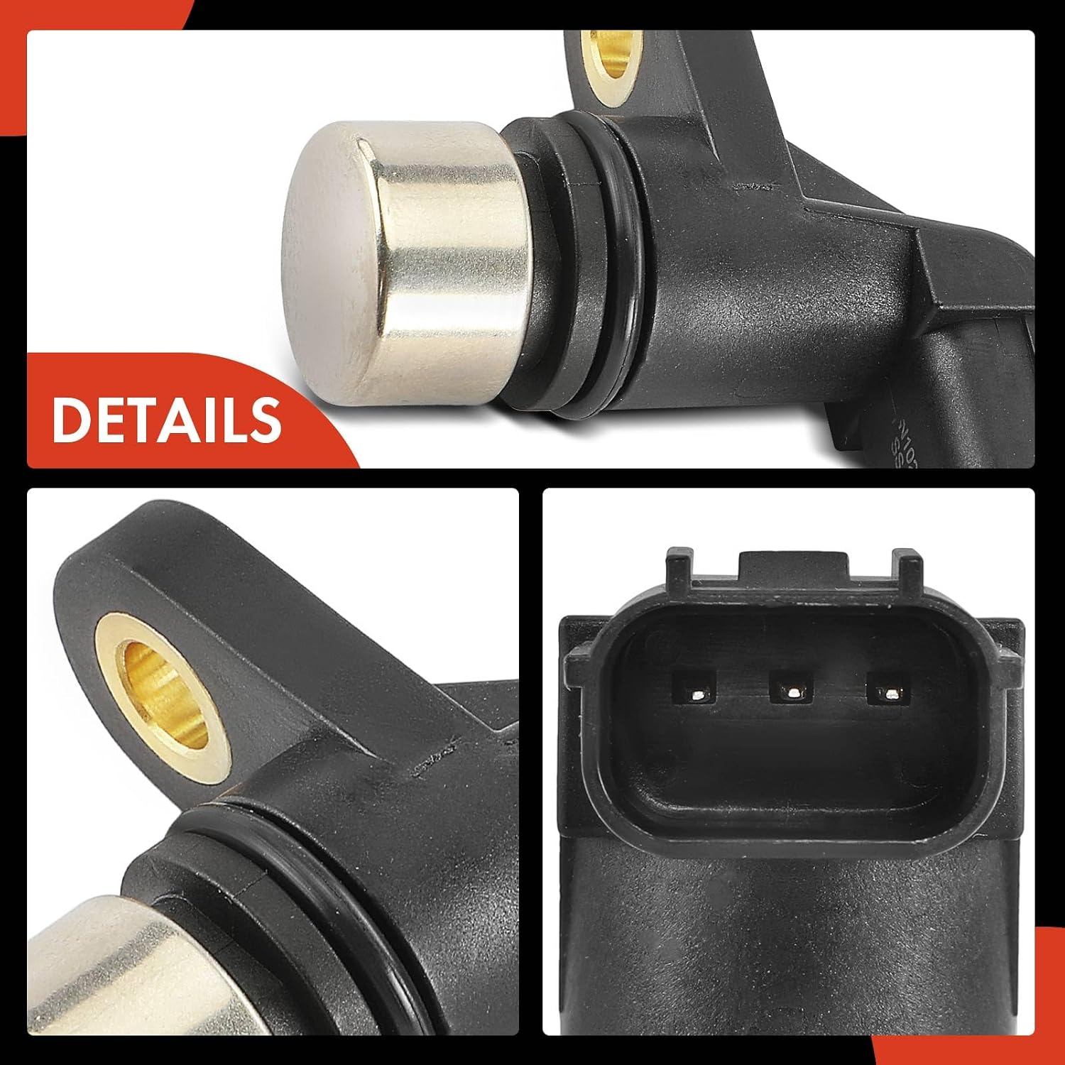 A-Premium Automatic Transmission Speed Sensor Compatible with Honda Accord 2008-2012, Crosstour 2012-2015, Accord Crosstour 2010-2011 & Acura TSX 2009-2014, RL 2009-2010 2012, ILX 2013-2015, 3 Pins
