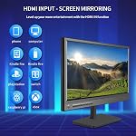 Othoig 17 de pouce TV,petit HD Écran large LED avec Antenne,Digital ATSC Tuner-libre HD Chaînes locales,HDMI VGA USB Port,12 Câble de chargeur volt/puissance CA TV pour Camping, Caravane et Cuisine