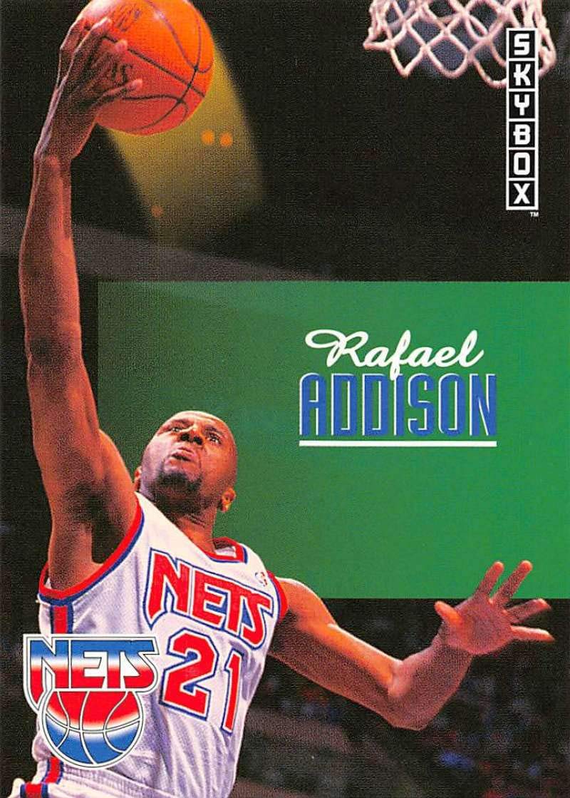 Amazon.com: 1992-93 SkyBox Basketball # 150 Rafael Addison New