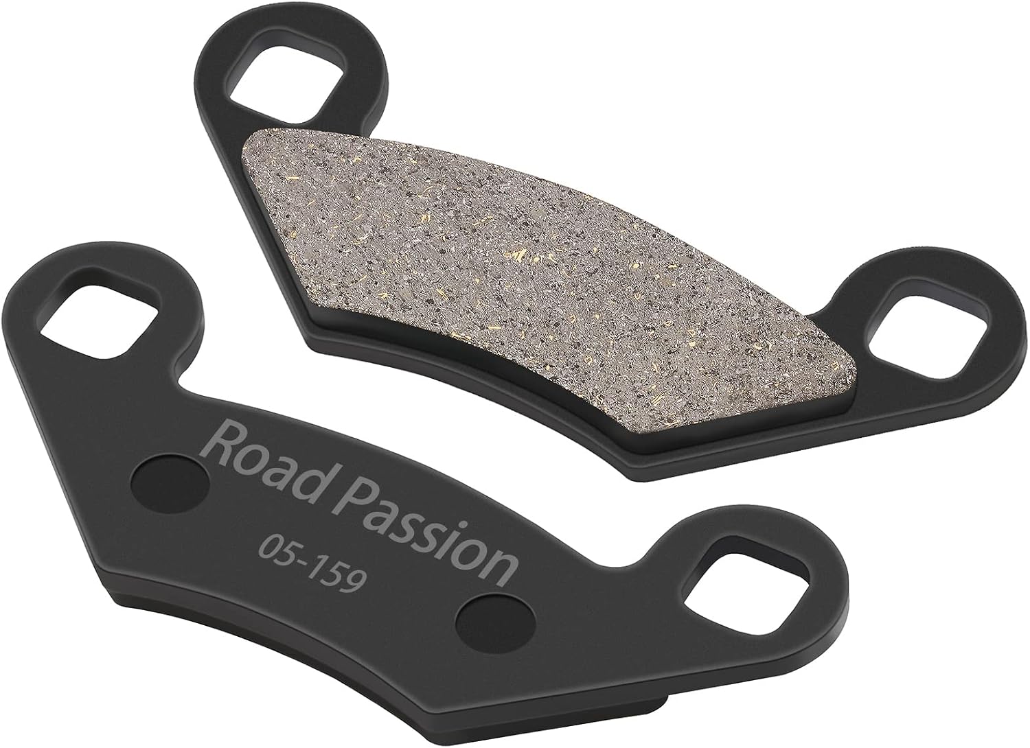 Road Passion Front & Rear Brake Pads Compatible with Hawkeye Outlaw Predator 500 Sportsman 400 570 EPS 800 EFI