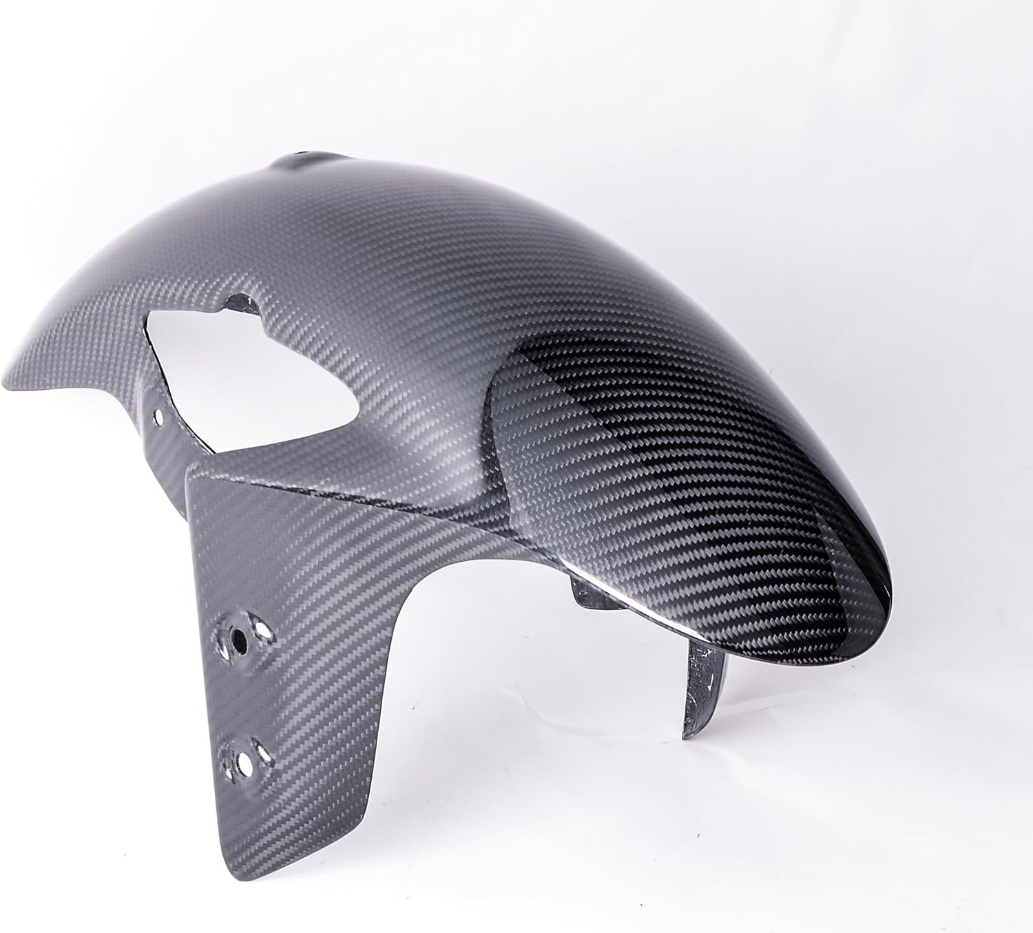 Bestem Carbon Fiber Front Mudguard Front Fenders Front Tire Protector Fairing Cowling Twill for 2022 Yamaha R7