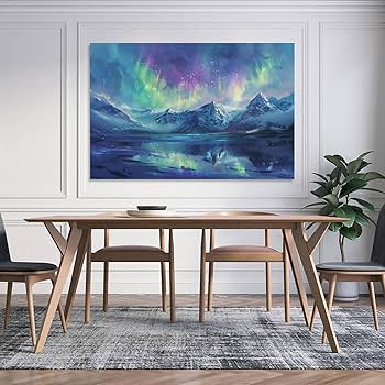 アートパネル　絵画　壁掛け　アート　オーロラ　絶景　夜景　自然　風景画　額縁　絵 アートパネル 絵画 壁掛け アート オーロラ 絶景 夜景 自然 風景
