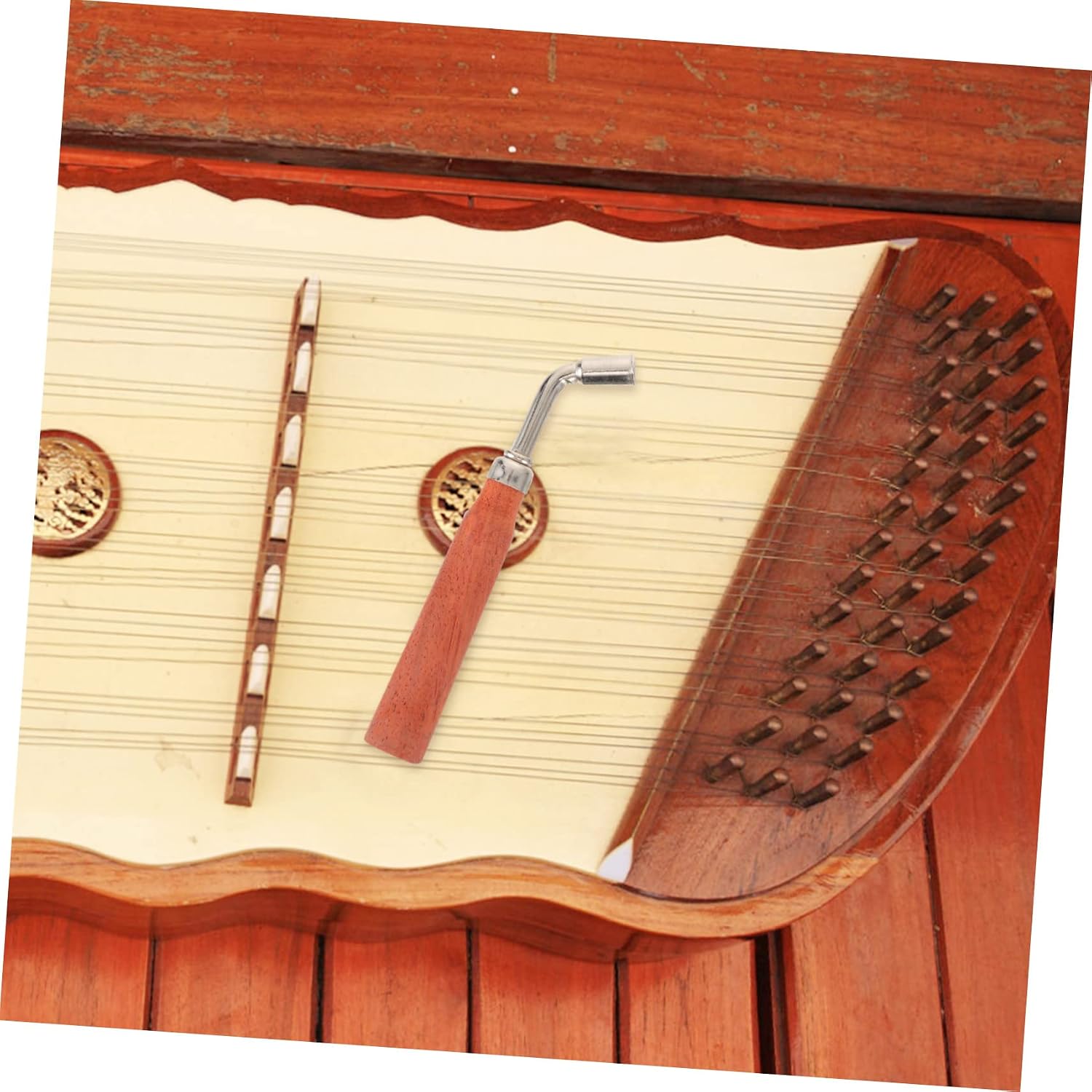 Professional Dulcimer Wrench Octagonal Tuning Tool for String Instrument Maintenance Durable and Design Easy to Operate for Tuning Dulcimer Sounds
