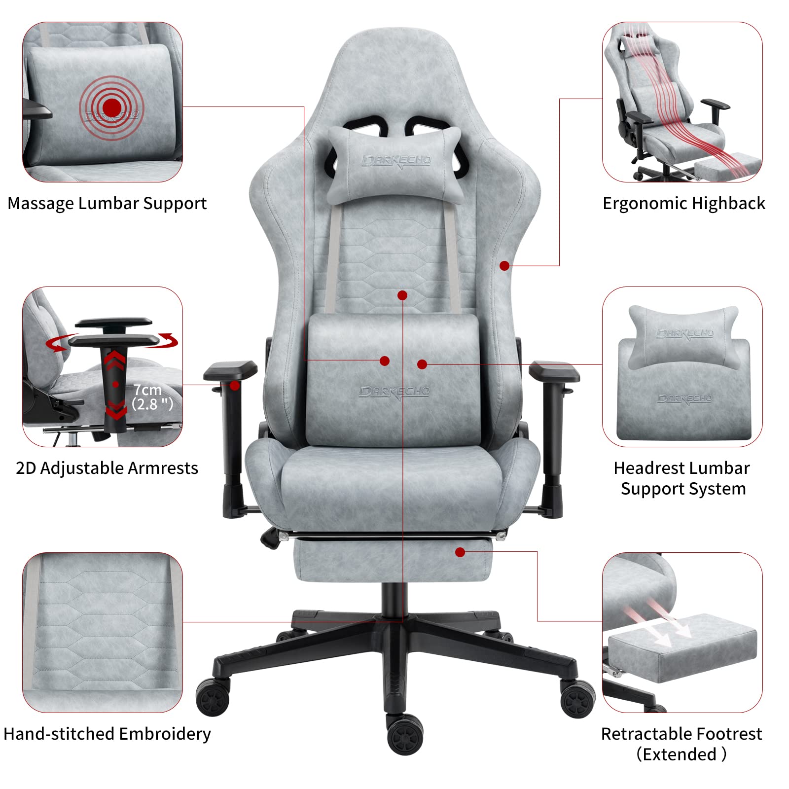 Snapklik.com : Darkecho Gaming Chair