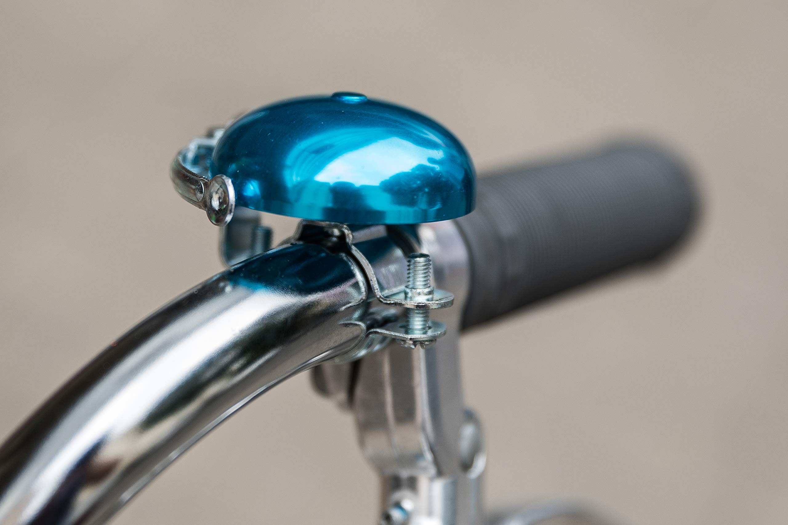 Pegas - Timbre de bicicleta para bicicleta de carretera, timbre para bicicleta de montaña, bicicleta cómoda, bicicleta eléctrica, bicicleta plegable, niños, mujer, hombre, anillo de bicicleta (azul)