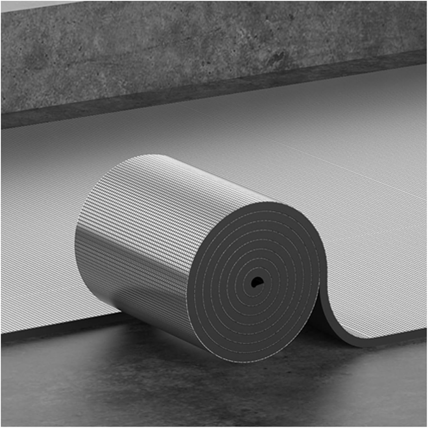 Radiator Reflector Foil 5mm Tick Self-Adhesive Radiator Foil Reflector Roll, Radiator Reflector Panels for Home, Foil Insulation Roll(1mx4m)