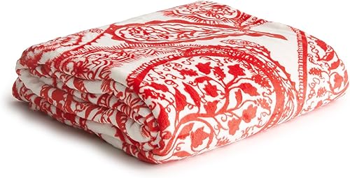 Vista 110 de Vera Bradley - Manta de felpa, gris, King Azulejo Plaza,Java azul marino y blanco,Floral Sea Air,Macarrón Anémonas,Bachelor Buttons Azul