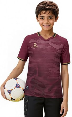 KELME كرة القدم جيرسي للبنات الأولاد تنفس سريعة-جافة كرة القدم تي شيرت الرياضة التدريب موحدة