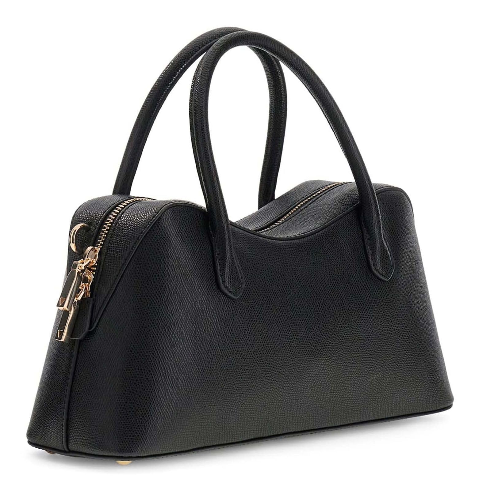GUESS borsetta borsa a tracolla Davina Satchel Black nero