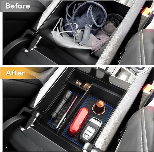 Vista 45 de LFOTPP Organizador de consola central Edge para 2021 2022 2023 2024 F o r d Edge Bandeja de consola [SE/SEL/ST-Line/Titanio/ST] Accesorios de borde