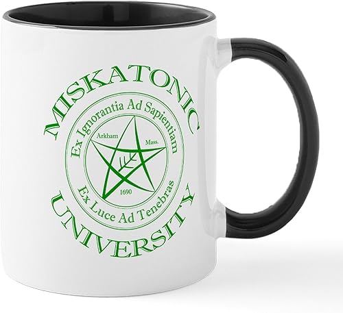 CafePress Miskatonic University - Taza de café de cerámica, taza de té, 11 onzas