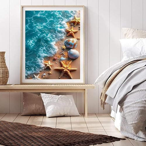 Vista 44 de xackcme Pintura de montaña por números para adultos, pintura de paisaje por número sobre lienzo sin marco, pintura al óleo de paisaje lunar