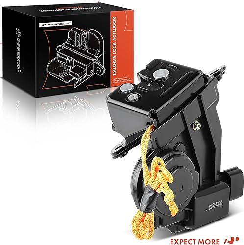 Miniatura 8 de A-Premium Actuador de bloqueo para maletero trasero compatible con vehículos Toyota - Sienna 2011 2012 2013 2014 2015 2016 2017 2018 2019 Mini