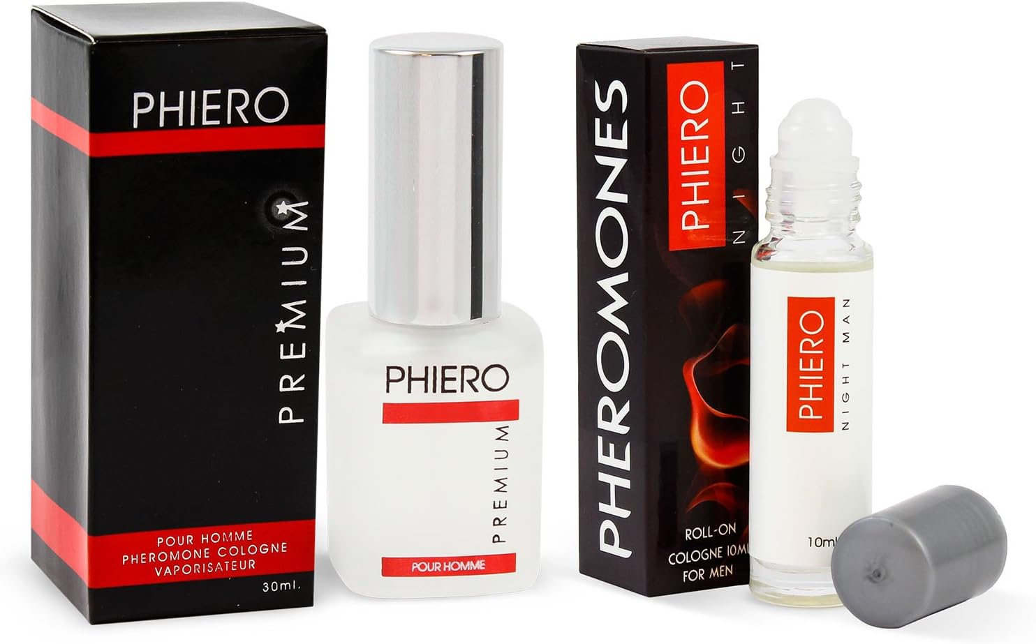 Pheromone - Phiero Premium + Phiero Night Man: Pheromone perfumes for men