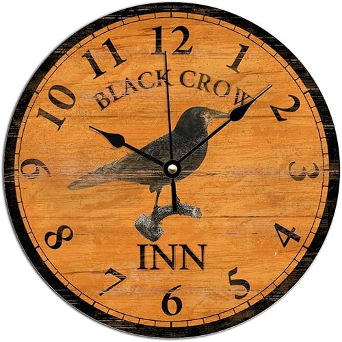 ArogGeld Reloj de pared con texto en inglés "A Good Day" Yorkie Terrier - Reloj de pared colgante para perro Yorkie Terrier, silencioso, sin tictac,